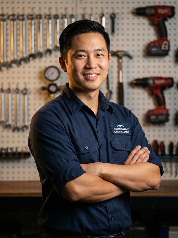 明星首席修车改装工程师陈志远