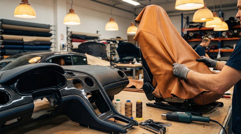 明星改装视频教程：豪华内饰改装